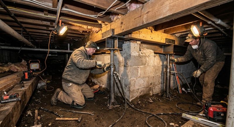 Structural Foundation Repair in Clemson, SC