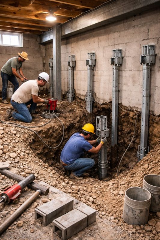 Structural Underpinning in Anderson, SC