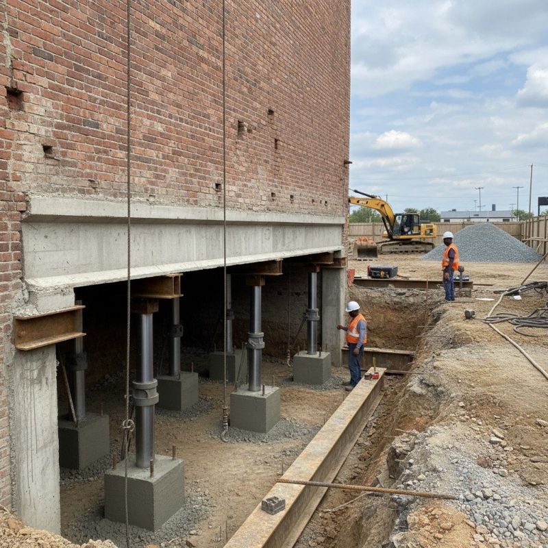 Structural Underpinning in Anderson, SC