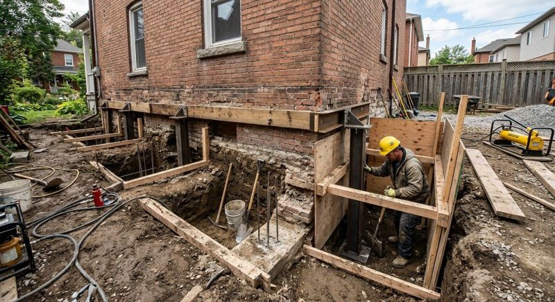 Structural Underpinning in Anderson, SC