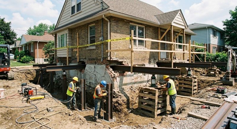 Structural Underpinning in Anderson, SC
