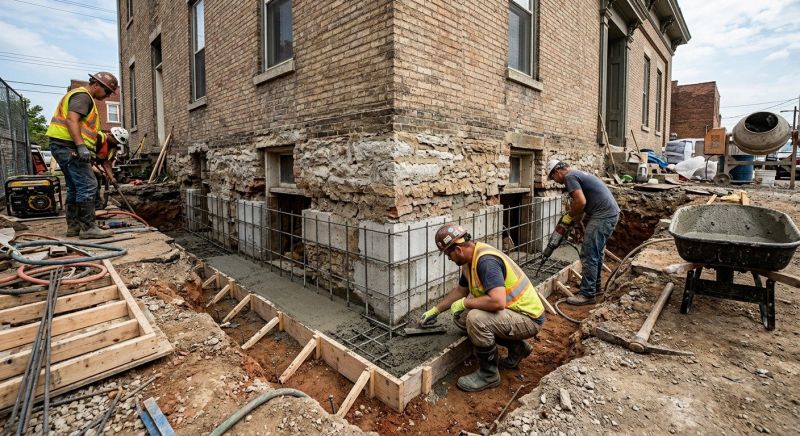 Underpinning Repair in Anderson, SC